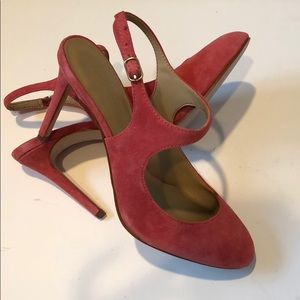 Ann Taylor Suede Heels Size 7